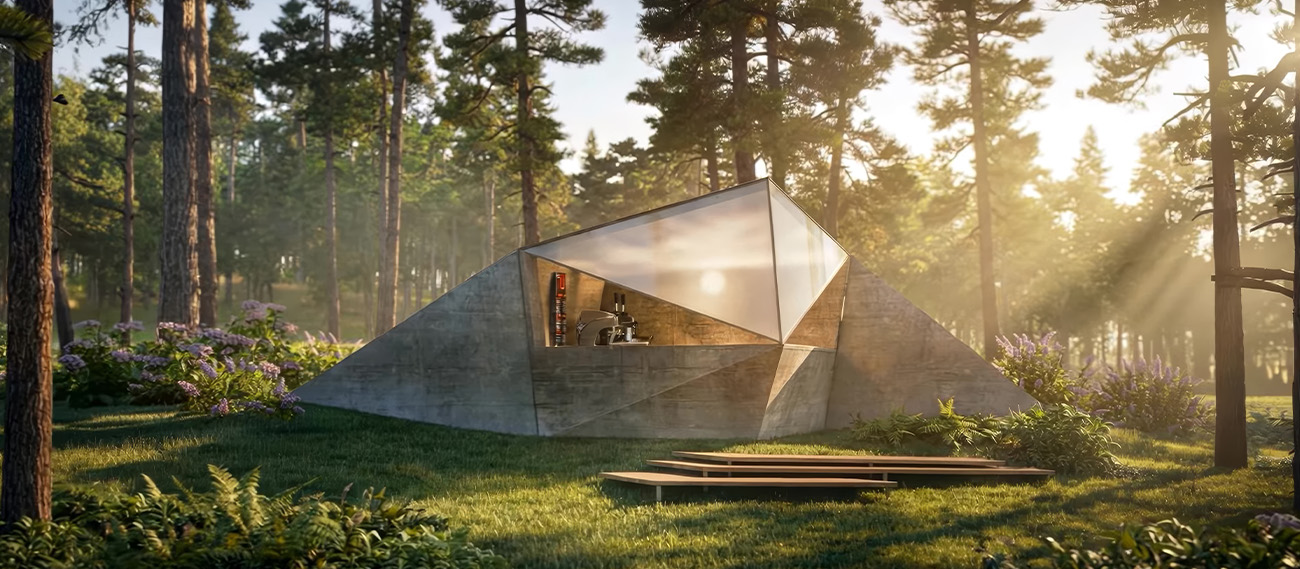 Kiến trúc nghệ thuật giữa rừng thông